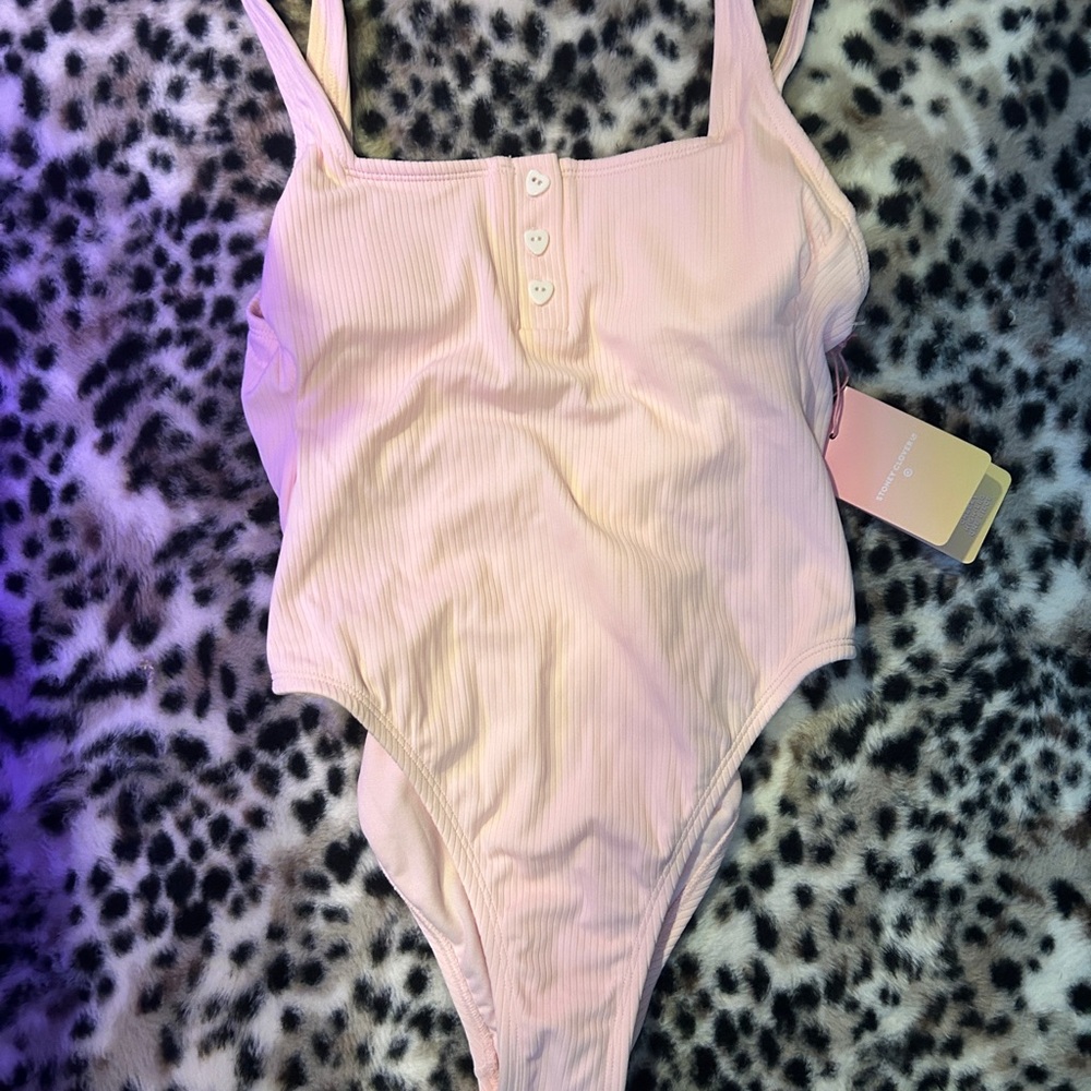 Stoney Clover Lane Pink One Piece Swimsuit